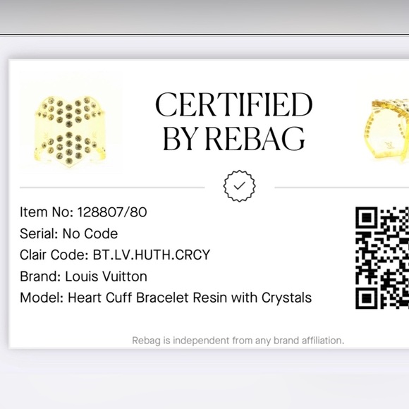 LV BRACELET! LV dust bag! UNIQUE-super hero vibes! Digital AuthenticCert. 6.7” - Picture 11 of 11